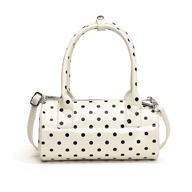 Bolso Bandolera para Mujer Mano Piel Sintética Con Lunares