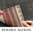 thumbnail image 6 of Red and Brown Christmas Pattern Door Rugs,Washable Non Slip Door Mats Indoor,Decorative Door Mats,Entry Mat Indoor for Entrance,Bedroom,Kitchen,Bathroom,16"x24", 6 of 6