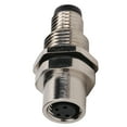 thumbnail image 4 of Adaptador de conector industrial de latón M8-I4, conector impermeable M8 IP67, adaptador de enchufe de 4 pines, 4 of 14