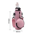 thumbnail image 3 of Cubierta De La Botella De Agua Funda antideslizante para botella de agua de 1000 ML Funda para botella deportiva de 1000 ML para deportes (rosa) Likrtyny Para Estrenar, 3 of 6