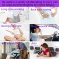 thumbnail image 6 of Gel Seat Cushion, Breathable Honeycomb Design Absorbs Pressure Points Seat Cushion Gel Cushion for Office Chair Home Car seat Cushion for Coccyx, Tailbone Pain, Back Pain, Sciatica, 6 of 7