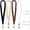 mix-C, variant on Retractable Scrunchie Lanyard Set, 4 Stretchy Scrunchie Style Neck Lanyards with 4 Waterproof ID Card Holders（style E）