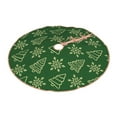 thumbnail image 2 of Bingfone Christmas Tree Skirt Mat Christmas Decoration Interior 48"-Christmas (2), 2 of 8