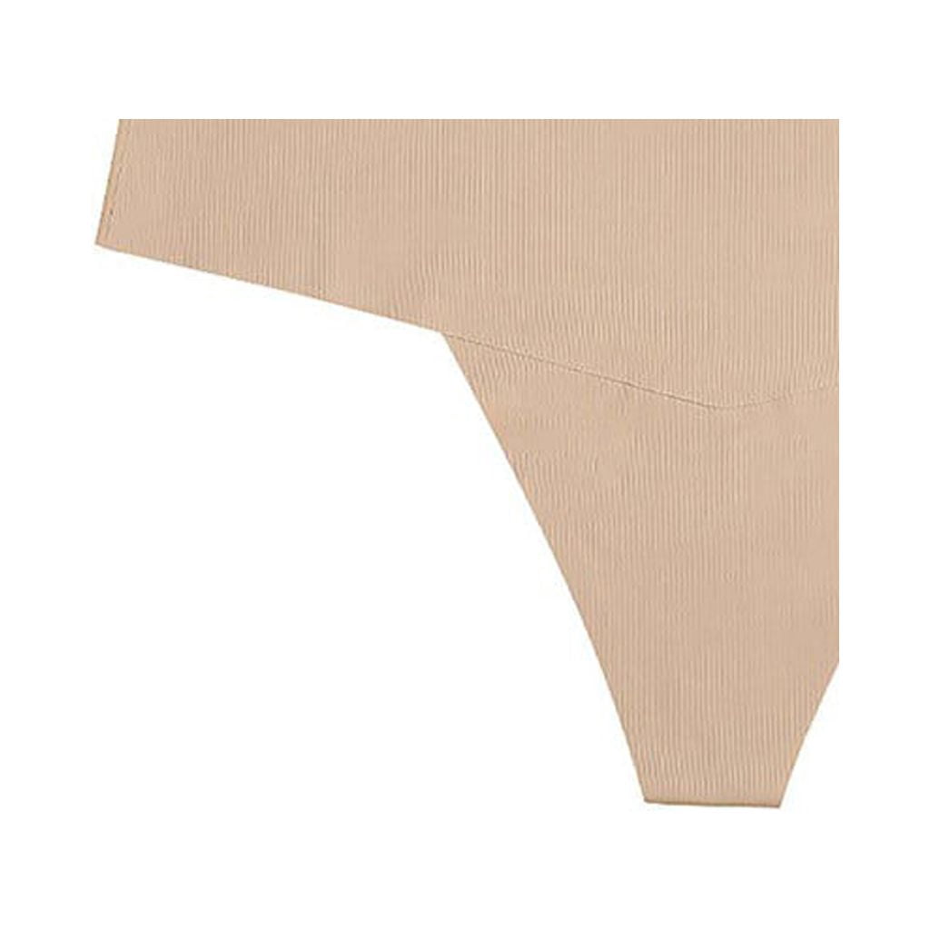 HUPOM Plus Size Underwear Panties Pants Activewear Tie Seamless Waistband Beige S