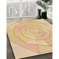 thumbnail image 3 of Ahgly Company Tapis Rectangulaire Orange Lavable en Machine, 8 Pieds x 12 Pieds, 3 of 7