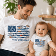 thumbnail image 3 of Reel Cool Dad And Reel Cool Kid Matching Set, Dad And Baby Fishing Shirts, New Dad Gift, Fathers Day Outfit, 3 of 7