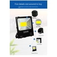 thumbnail image 5 of Lámpara de pared LED para exteriores MOSLIGHTING, 30 W, 50 W, 100 W, 150 W, 200 W, reflector LED de alta potencia para exteriores, resistente al agua, iluminación para jardín, 5 of 5