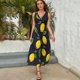 thumbnail image 5 of Delicious Lemon Vestido Sin Mangas Para Mujer, Traje De, Ropa De Cumpleaños, Verano, 5 of 5