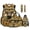 Sunflower Highland Cow, variant on ZUXONGSY Sunflower Highland Cow Print School Backpack for Teens Boys Grils, 6-in-1 Kids Backpack Bookbag Set Rucksack School Bags with Lunch Box Pencil Case Water Bottle Sleeve Keychain Bookmark