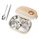 thumbnail image 1 of Caja Bento aislada de acero inoxidable for microondas con cuchara y tenedor for sopa, 1 of 6