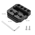 thumbnail image 4 of Labymos Monitor Mount Holder Mounting Plate with 1/4 Inch Thread 3/8 Locating Hole Gimbal Assessories Replacement for Ronin S & Ronin SC Gimbal, 4 of 7