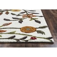thumbnail image 2 of Alora Decor Charming 2'6" x 8' Floral Ivory/Gray/Rust/Blue Hand-Tufted Area Rug, 2 of 5