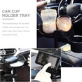 thumbnail image 3 of HONMEET Car Cup Holder Con Para Auto Organizador Ajustable Color Negro, 3 of 8