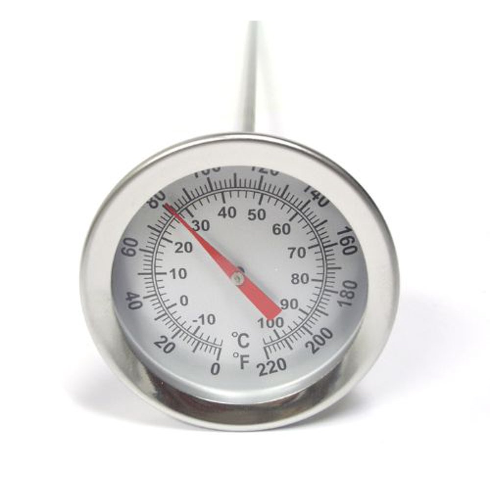 12" Long Stem Dial Thermometer