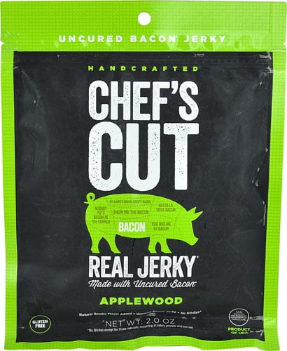 Chef's Cut Real Jerky Bacon Applewood -- 2 oz pack of 1 by Chef's Cut