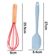 thumbnail image 2 of Juego de mini utensilios de cocina de 2 piezas: utensilios de cocina de silicona con mangos de madera, 2 of 5