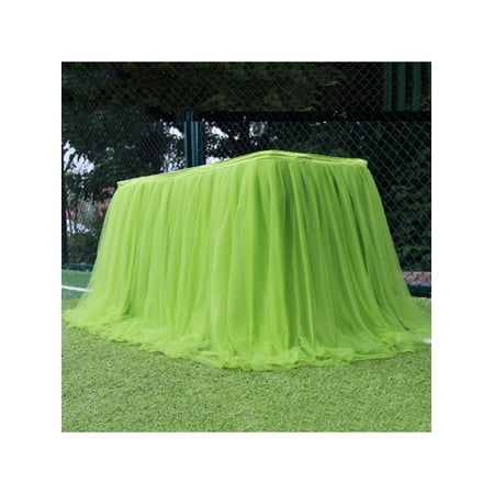 

Newway Table skirt tulle fabric for wedding party Table decoration textile for home accessories