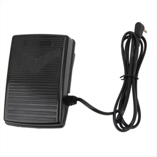 Pedal de Control de Pie para Máquina de Coser de Plástico para Singer SC220, 6160, 6180, 5400 y XL-400.