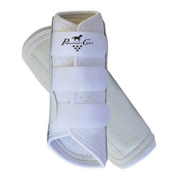 White Med Professional Choice Ventech Brushing Horse Leg All Purpose Boot Pair