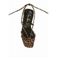 thumbnail image 6 of London Rag Piani Leopard Print Womens Square Toe Heels, 6 of 9