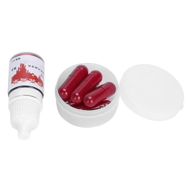 Fake Blood Capsules, Food Coloring Water Makeup Blood Incredibly Bright Red Blood For Halloween