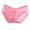 Watermelon Red, variant on Panties for Women,Sheer Mesh Low Rise Underwear Lace Trim Triangle Panty For Lifting Comfort,Womens Underwear,Beige,L