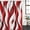 DarkRed, variant on Blue White Moire Shower Curtain Set - Small 36" x 72" Washable Bathtub Curtain with 12 Hooks, Modern Abstract Art Waterproof Fabric Stall Shower Curtains for Bathroom/Bathtub Décor