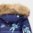 thumbnail image 4 of Hicidod Girls Snow Suit Winter Thicken Warm Toddler Snow Pants And Jacket Windproof Waterproof Kids Snowsuit, 4 of 7