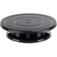 thumbnail image 1 of 11 Inch Rotate Turntable Sculpting Wheel Revolving Cake Turntable Black Painting Turn Table Lightweight Stand for Paint Spraying Spinner, 1 of 5