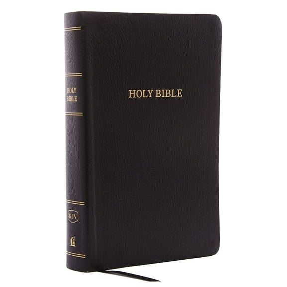 Pre-Owned KJV, Reference Bible, Personal Size Giant Print, Bonded Leather, Black, Red Letter Edition (Bonded Leather) 0785215492 9780785215493
