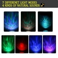 thumbnail image 4 of Herwey Night Light, Music Project Light,Ocean Wave Projector LED Night Light Lamp With Remote Control For Kids Gift, 4 of 7