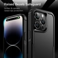 thumbnail image 5 of JETech Case for iPhone 14 Pro 6.1-Inch, Heavy Duty Dual-Layer Rugged Protection, Shockproof Protective Tough Phone Cover with Matte Back (Black), 5 of 6