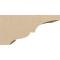 thumbnail image 3 of 6"W x 12"D x 6"H Wide Asheboro Rough Cedar Woodgrain TimberThane Corbel, Primed Tan, 3 of 6