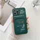 thumbnail image 3 of Funda tipo billetera con tarjetero de moda para iPhone 14 Pro Max 11 12 13 Pro Max XR X XS Max 7 8 Plus, funda deportiva de silicona suave, 3 of 5