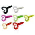 thumbnail image 2 of 10 Pcs Leurres Souples de Pêche 70mm/4.3g Appâts Jigging Truite Rouge, 2 of 10