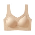 thumbnail image 2 of Bixock Women's Wireless Bras Seamless Solid Color Tank Top Built In Fixe Full Support Breathable Soft Fabric for Daily Activities Bra, 2 of 5