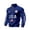 Royal Blue, variant on LNZGNM Quarter Zip Pullover Men Flag Print Waffle Sweatshirt Stylish 250th Anniversary 1776-2026 Patriotic Pullover Outdoor Tops,Royal Blue S