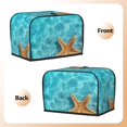 thumbnail image 3 of Fotbe Starfish And Seashell On The Beach 1 for Two Slice Toaster Cover, Fingerprint Protector, Super Soft Appliance Cover And Dust Cover,Bread Dust Cover & Fingerprint Protection, 3 of 7