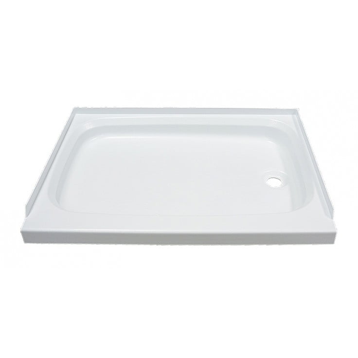 Lippert Components 210371 White 24 x 32 Rectangular Right Handed Drain Shower Pan