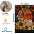 thumbnail image 6 of Fall Welcome Garden Flag Floral Thankgiving Double Sided Vertical Rustic Farmhouse Yard Seasonal Holiday Outdoor Decor 12x18 Inch EF143, 6 of 6