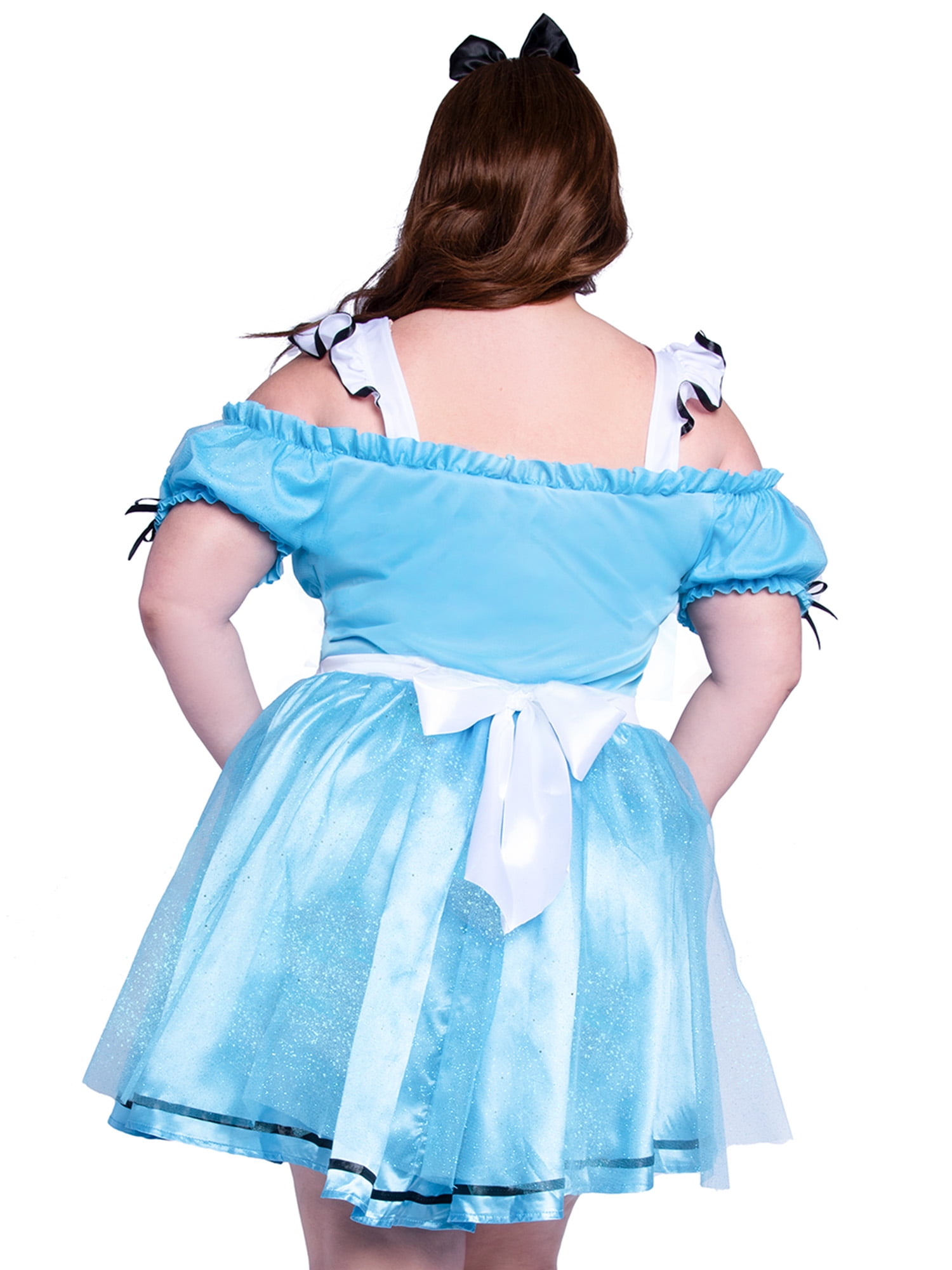 Wonderland Women's Miss Alice Women's Halloween Fancy-Dress Costume for Adult, 2X
