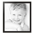 thumbnail image 2 of ArtToFrames 20" x 22" Raw Edge Black Picture Frame, 20x22 inch Black MDF Poster Frame (WOM-4460), 4 Pack, 2 of 6