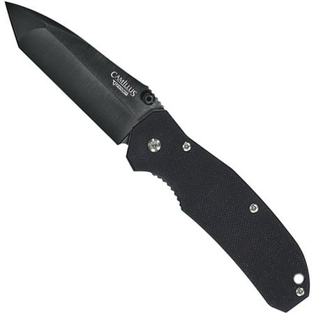 Camillus 7" Carbonitride Titanium Folding Knife with G10 Handle