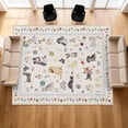 thumbnail image 6 of Washable Area Rug 8'x10', Non Slip Washable Rug for Living Room, Animal Dog Print Indoor Soft Carpet for Bedroom, Dining Room, 6 of 8