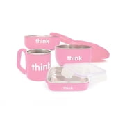 Thinkbaby Complete BPA Free Feeding Set (Pink) Pink 4 Piece Set