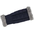 thumbnail image 3 of beishanbush Gloves Mittens Women's Knitted Wool Open Finger Gloves Half Finger Short Warm Gloves Blue, 3 of 5