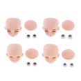 thumbnail image 2 of Paquete de 5 Piezas de BJD Doll 1/3 con licencia Frontal Articulada con , Ojos, , Piezas Personalizadas perfke Cabezal de placa posterior de placa frontal de muñeca, 2 of 7
