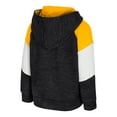 thumbnail image 3 of Toddler Colosseum Black Iowa Hawkeyes Spirit Hollow Full-Zip Hoodie, 3 of 3