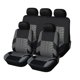 thumbnail image 1 of Scienceny Juego de fundas de asiento de coche Ajuste universal La mayoría de las fundas de coches con detalle de pista de neumático Estilo Protector de Ventana automotriz juego de 9 piezas Scienceny VI3173-02, 1 of 6