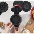 thumbnail image 3 of Dash 1 waffle Red Plastic Waffle Maker, 3 of 5